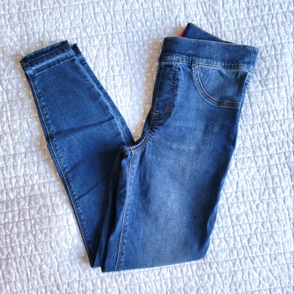 Size S Spanx Jean Leggings. Like New.